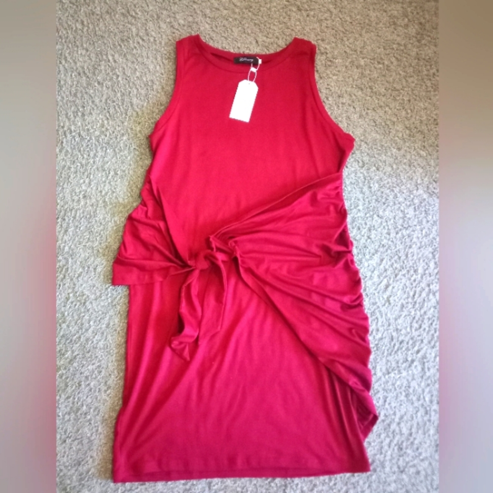 CASUAL SLEEVELESS TANK BODYCON DRESS SIZE XL